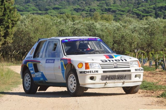 1984 Peugeot 205 Turbo 16 Evolution 1 Gr. B, voiture d'usine