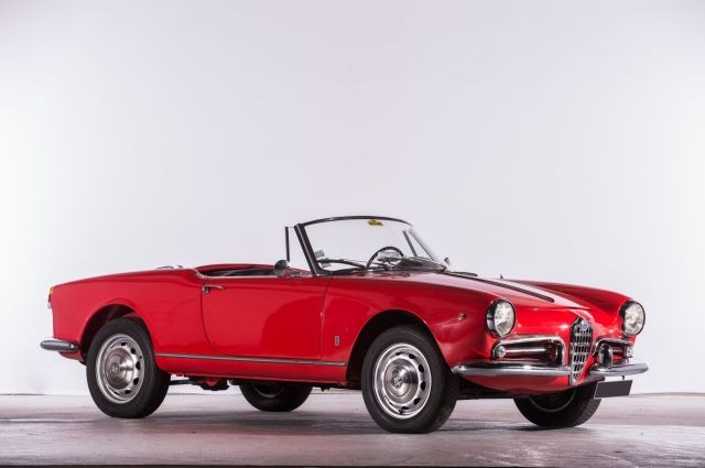 1960 Alfa Romeo Giulietta Spider Veloce