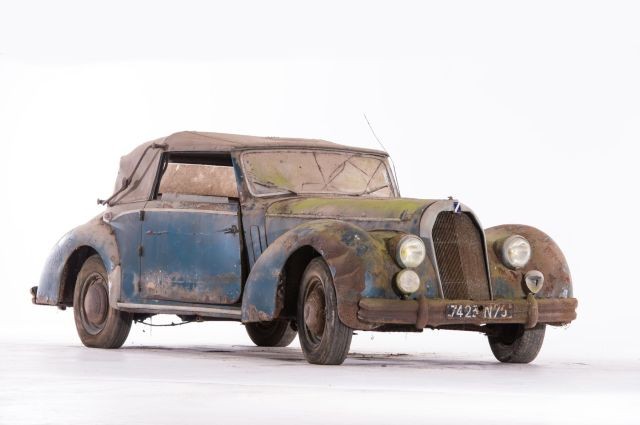 Talbot Lago Baby T15 LB cabriolet GuillorÃ© ca 1951