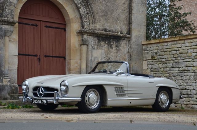 1957 Mercedes Benz 300 SL Roadster avec hard-top