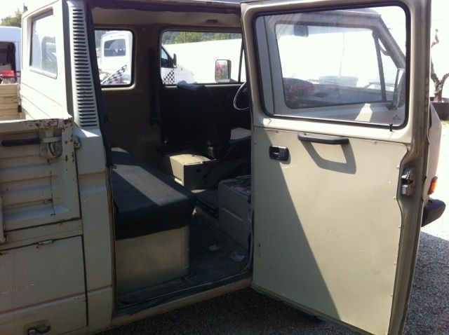 1983 Volkswagen Transporter T3 Pick-up Double Cabine 