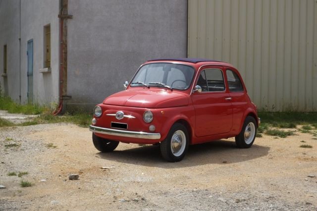 1974 Fiat 500 dÃ©couvrable 