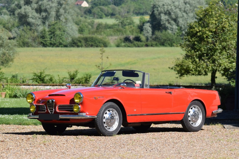 1964 Alfa Romeo 2600 Spider Touring