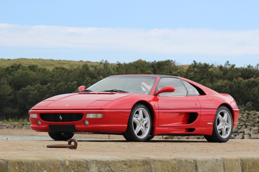 1998 Ferrari F355 GTS boite mÃ©canique Ex Jean-Paul Belmondo