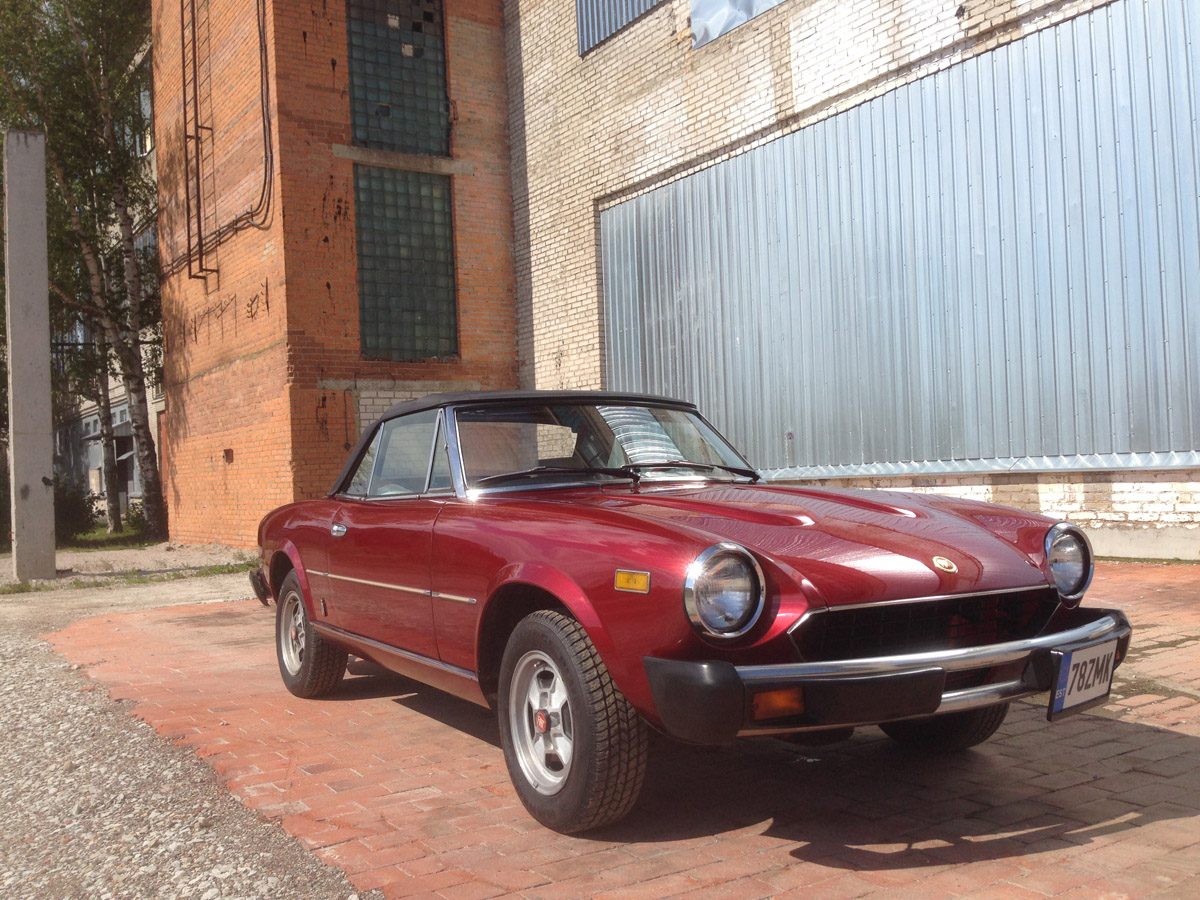 1980 Fiat 124 Spider