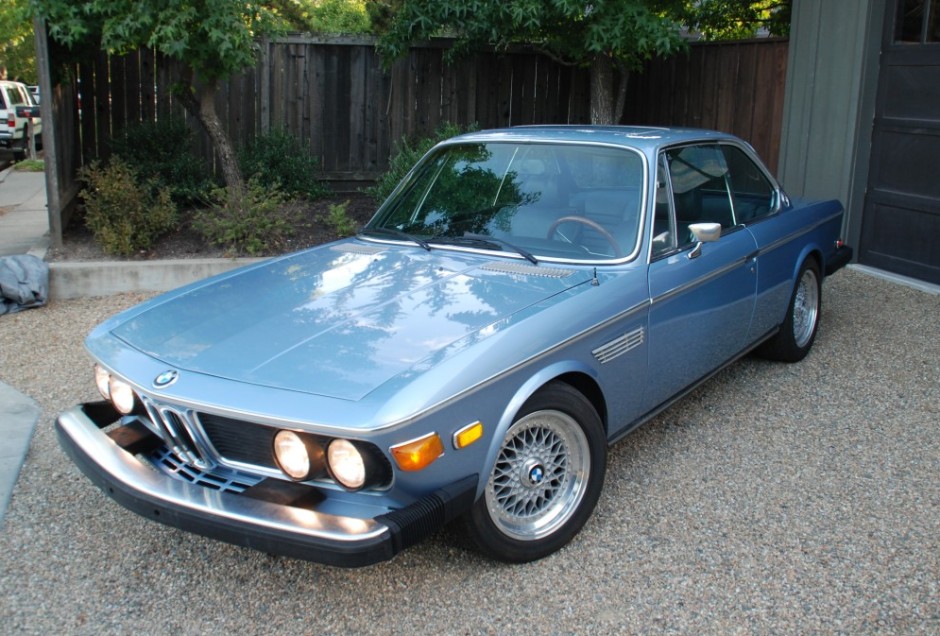 1974 BMW 3.0CS 4-Speed Sunroof Coupe