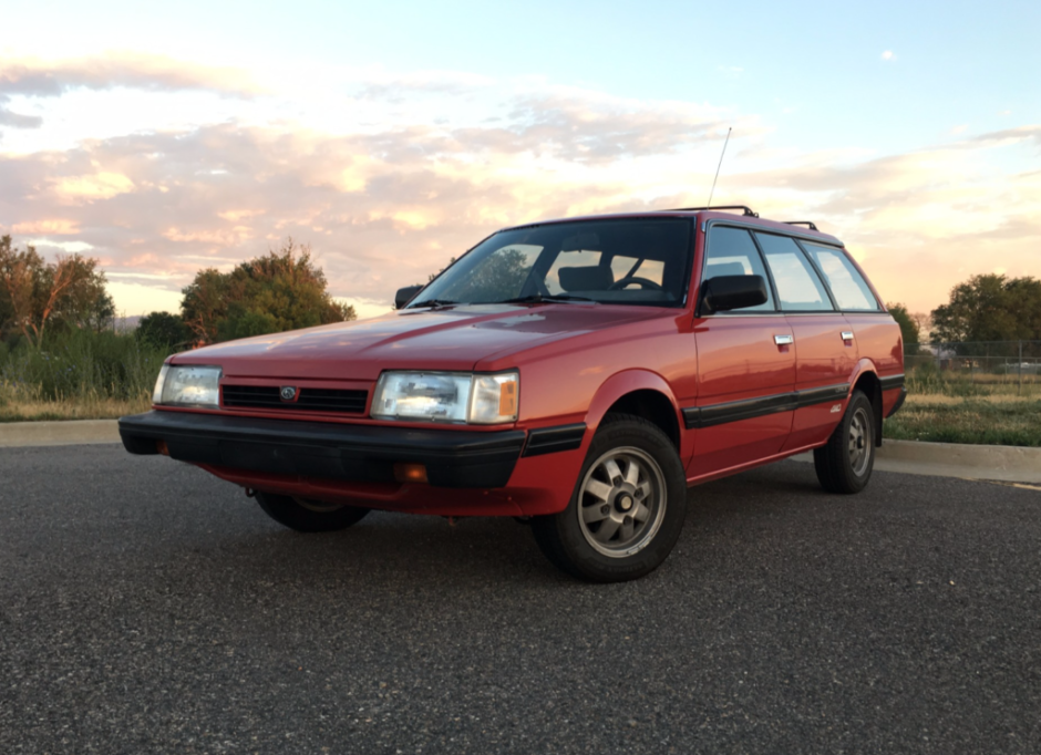 No Reserve: 1991 Subaru Loyale 5-Speed 4WD