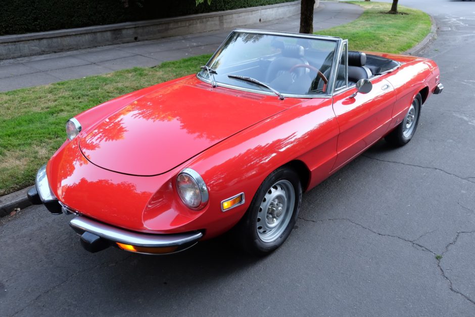 No Reserve: 1973 Alfa Romeo Spider