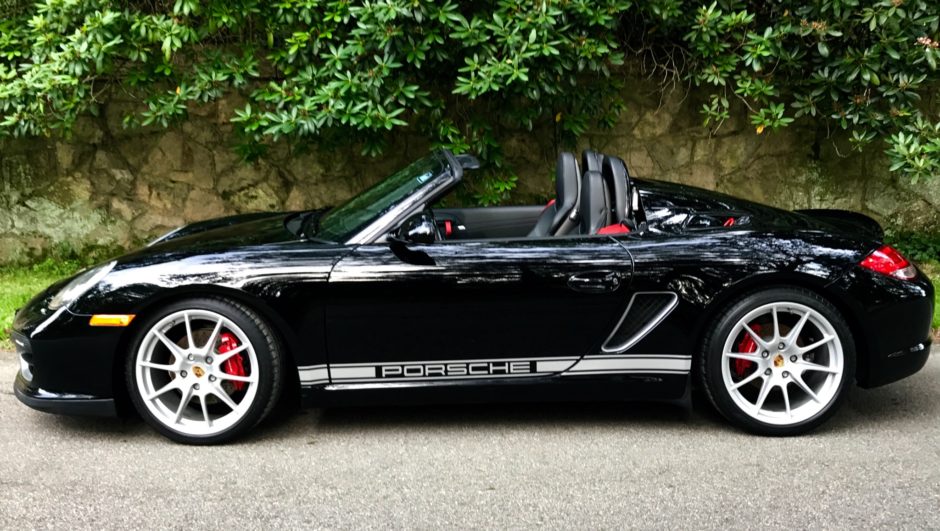 14K-Mile 2011 Porsche Boxster Spyder 6-Speed