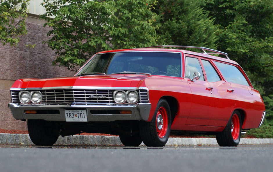 No Reserve: 1967 Chevrolet Bel Air Station Wagon
