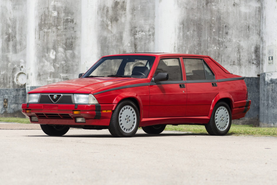 66K-Mile 1989 Alfa Romeo Milano Verde