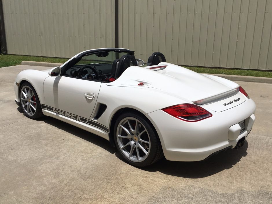 15K-Mile 2012 Porsche Boxster Spyder 6-Speed