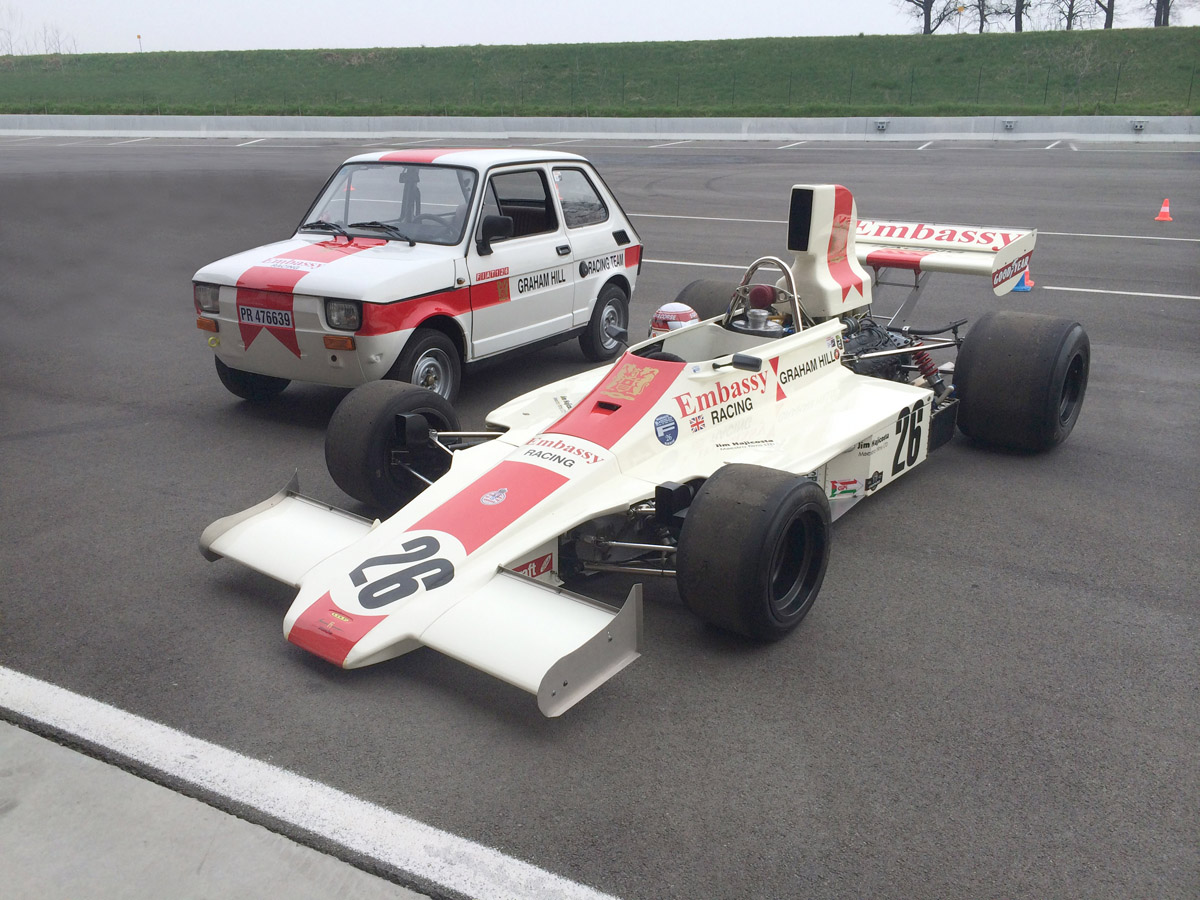 1986 Fiat Embassy Hill 126 Paddock Car