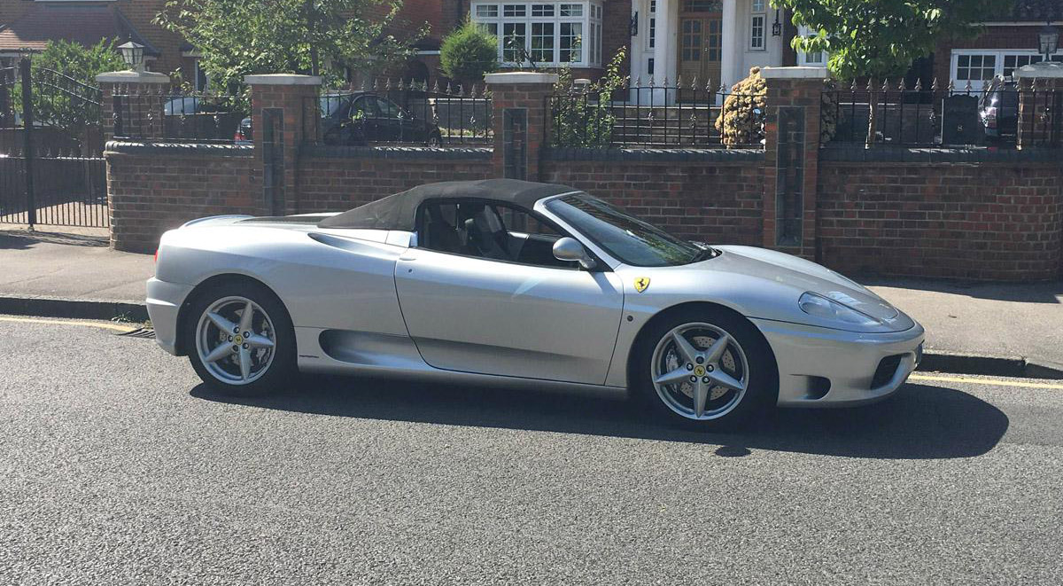 2004 Ferrari 360 â€“ Only 27,800 miles from new