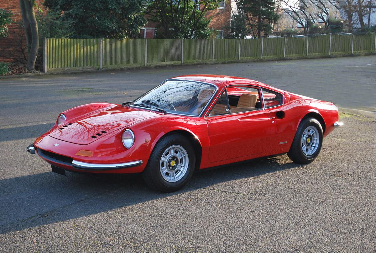 1974 Ferrari 246 GT Dino.