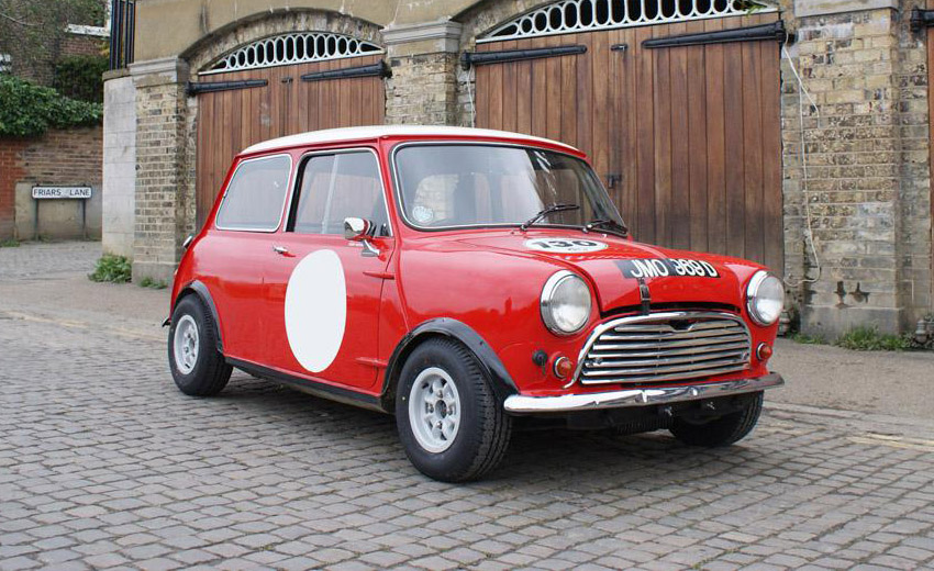 1966 Mini Cooper S BMC Competition Department