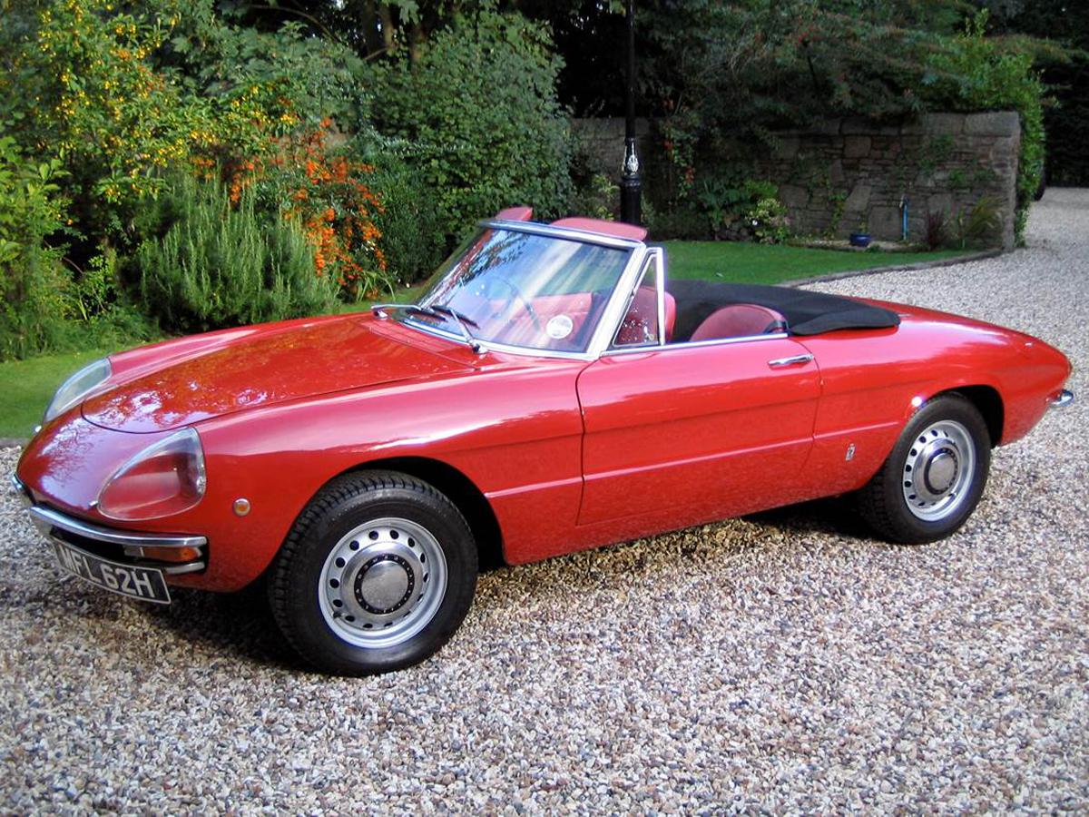 1969 Alfa Romeo 1750 Veloce Spider â€œRound Tailâ€