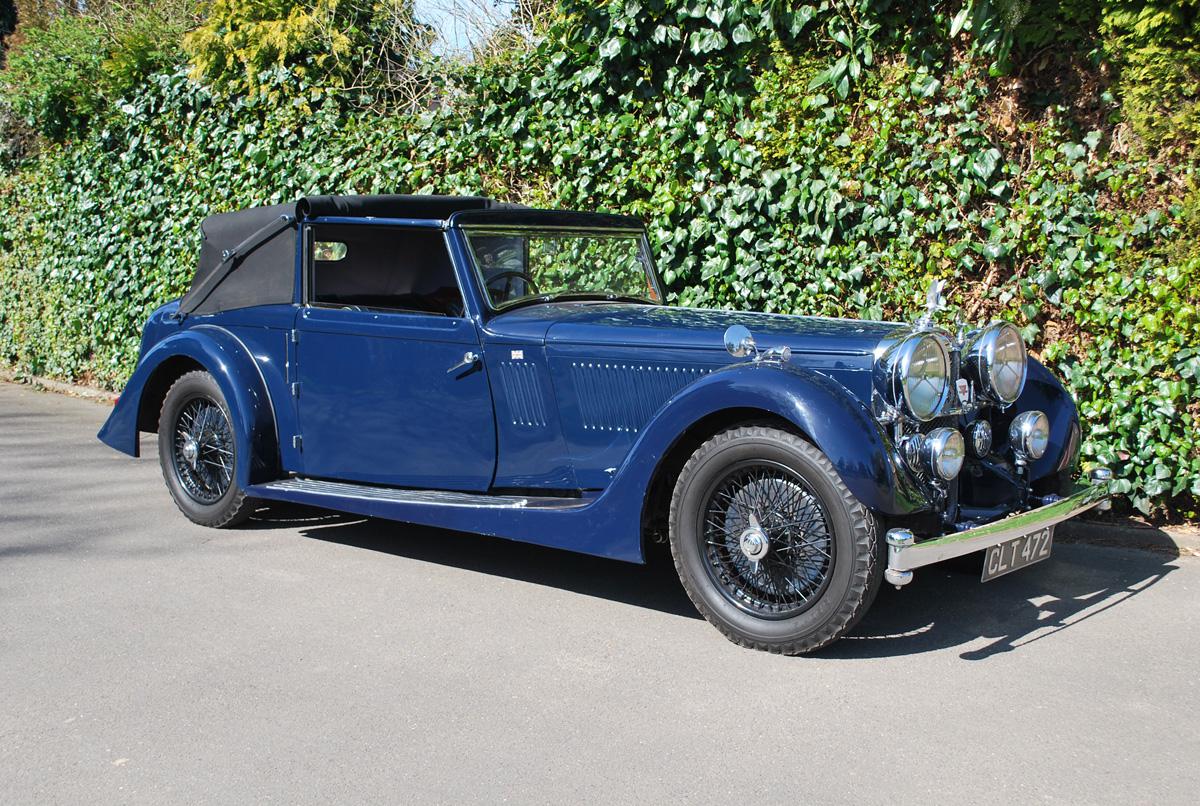 1936 Alvis Speed 20 DHC coachwork by Vanden Plas