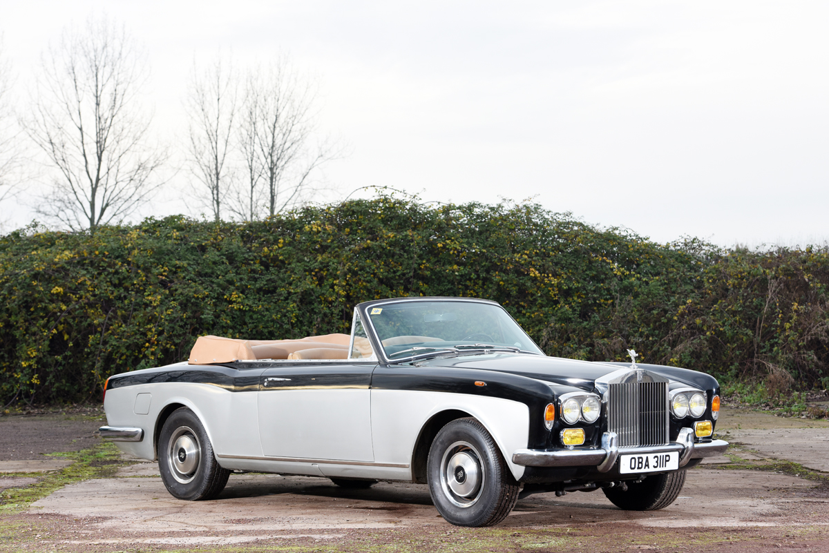 1975 Rolls Royce Corniche Convertible