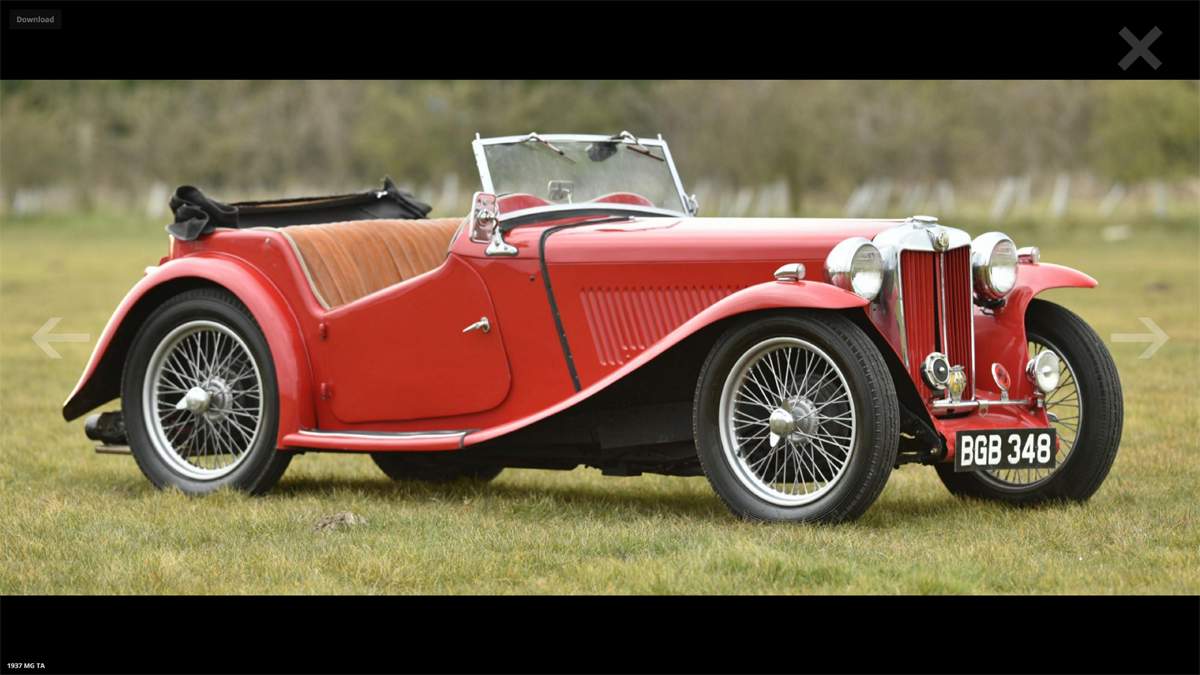 1937 MG TA