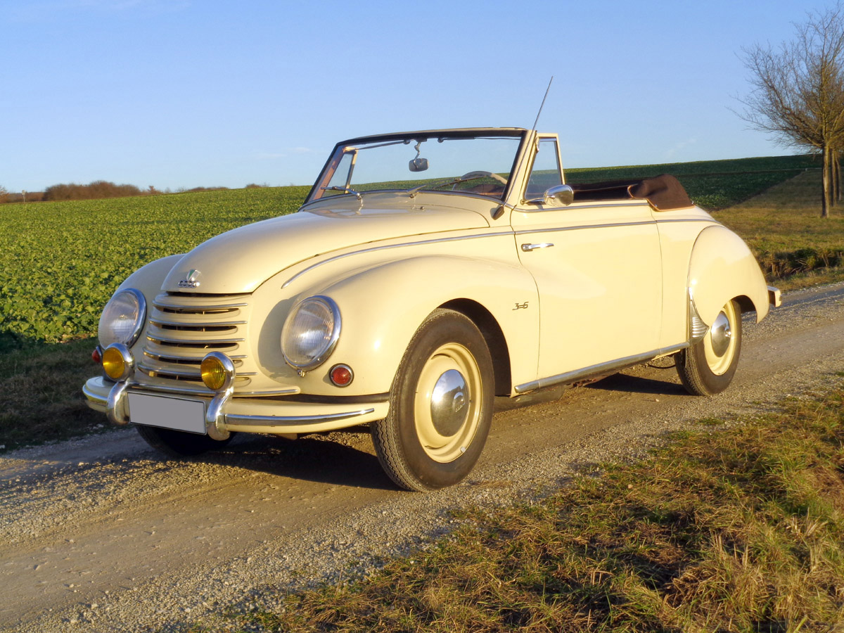 1955 DKW F91 Cabrio 2-seater by Karmann