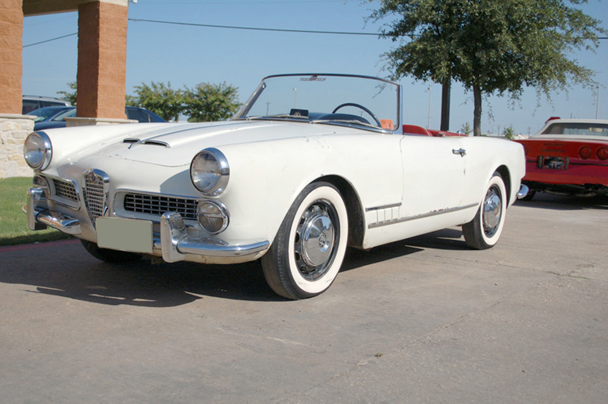 1959 Alfa Romeo Touring Spider