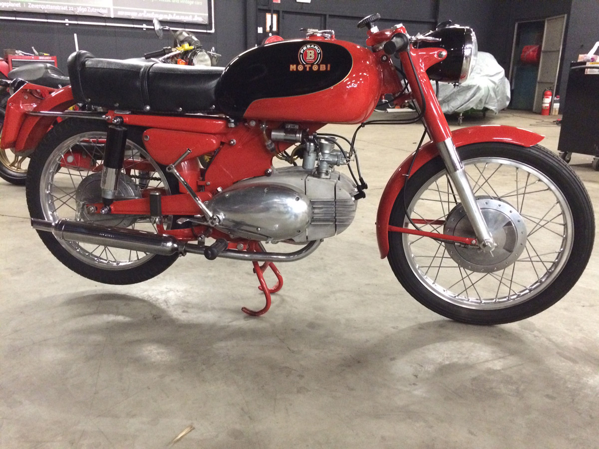 1956 Motobi 250 Spring Lasting – One of 50