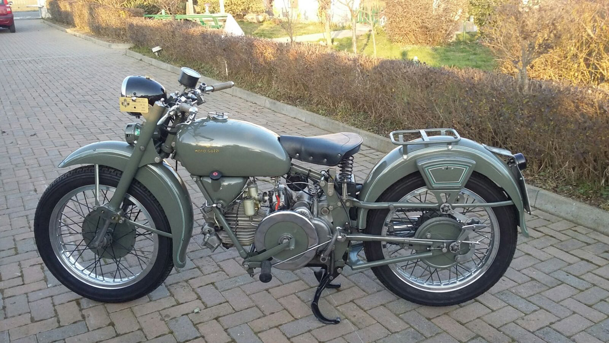 1960 Moto Guzzi 500 Falcone Sport Polizia