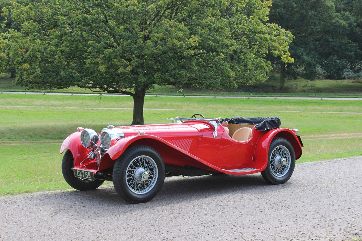 1937 Jaguar SS 100 2 Â½ litre
