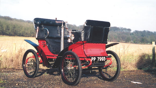 1900 De Dion Bouton Model G1  4 1/2hp Vis-à-Vis Voiturette