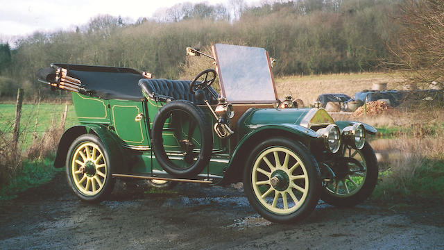 1910 Wolseley-Siddeley A3 12/16hp Rotonde Phaeton