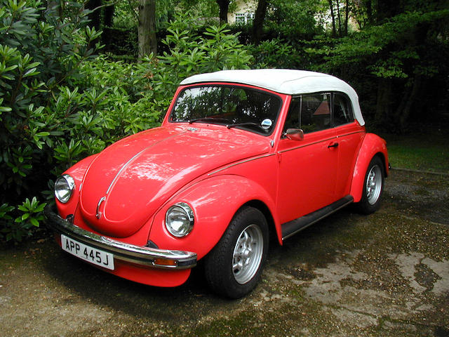 1970 Volkswagen Beetle 1600cc Cabriolet Coachwork by Karmann