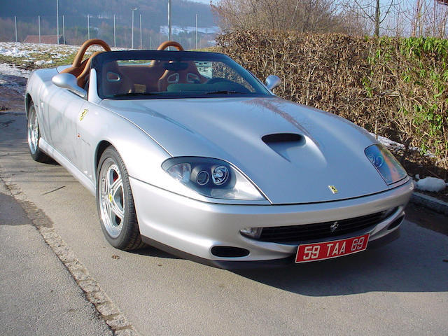 2001 Ferrari 550 Barchetta Fiorano Coachwork by Pininfarina