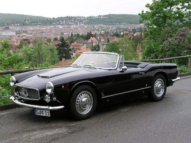 1961 Maserati 3500GT Spider Coachwork by Carrozzeria Vignale