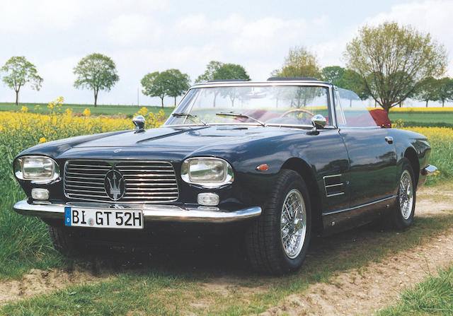 1961 Maserati 5000GT Cabriolet Coachwork by Allemano