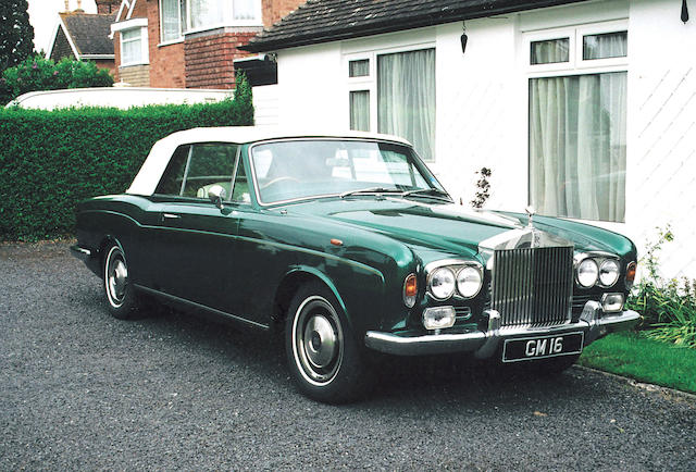 1971 Rolls-Royce Corniche Convertible