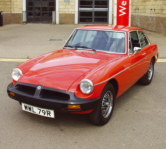 1976 MGB GT V8 Coupe