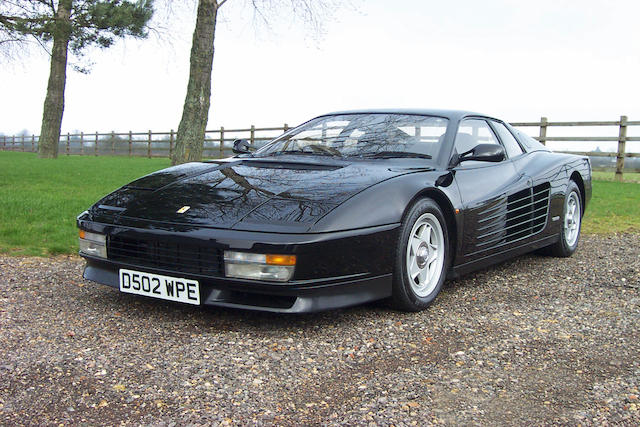 1987 Ferrari Testarossa Berlinetta Coachwork by Pininfarina