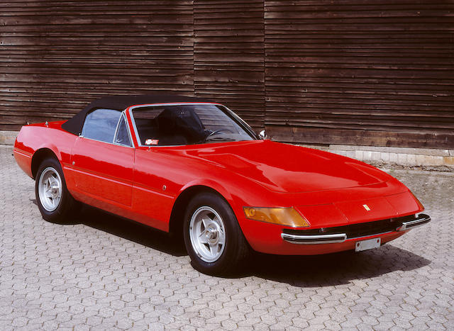 1972 Ferrari 365GTS/4 'Daytona' Spyder Coachwork by Pininfarina