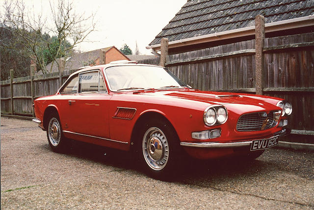 1965 Maserati Sebring Series II Coupe Coachwork by Vignale