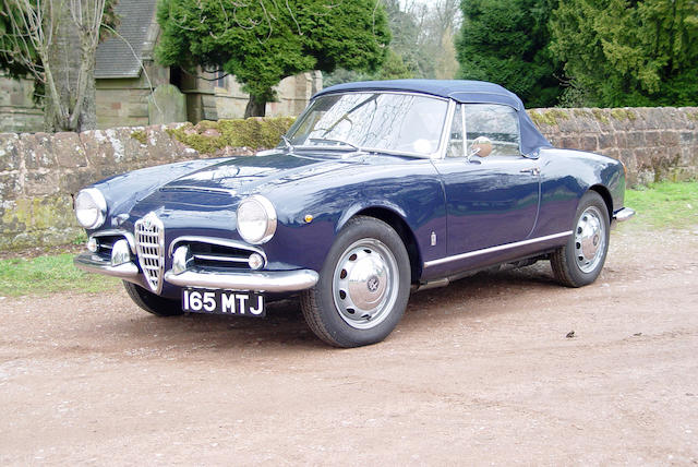 1963 Alfa Romeo Giulia Spider