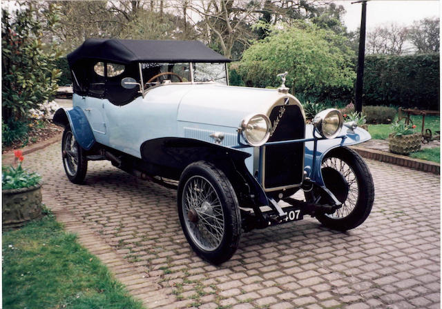 1926 Talbot DUS 17/75hp Sports Tourer