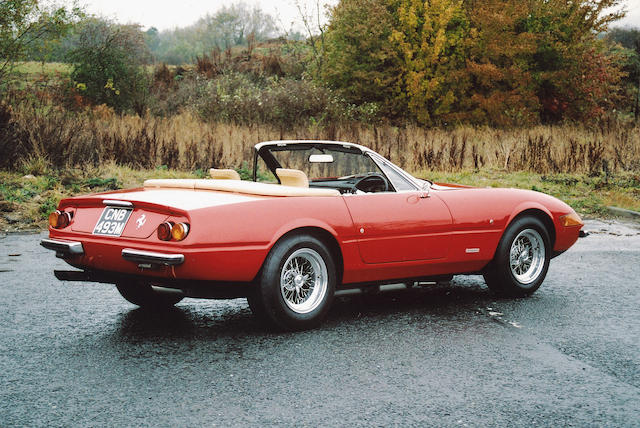 1973 Ferrari 365GTB/4 'Daytona' Spyder (Conversion) Coachwork by Pininfarina