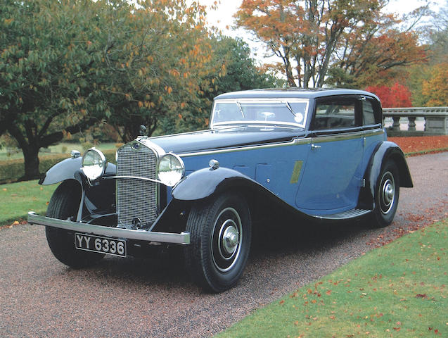 1932 Delage D8S 4-Litre Sportsman’s Coupe Coachwork by Lancefield Coachworks