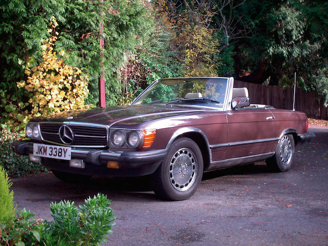 1983 Mercedes-Benz 380SL Convertible