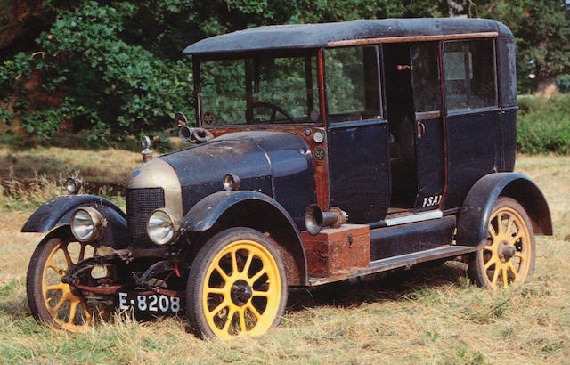 1916/23 Morris Cowley Bullnose 11.9hp Single Sliding Door Saloon Coachwork by Bowden Tyseley