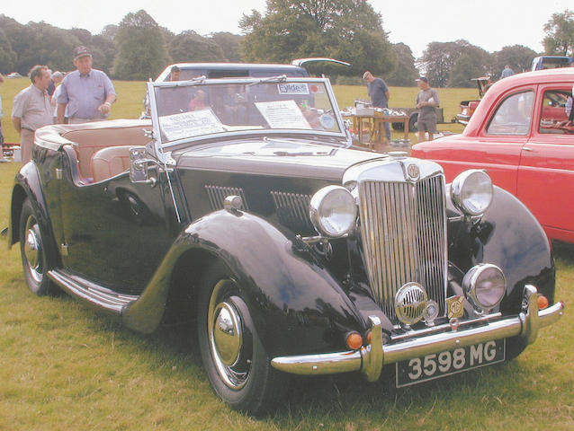 1949 MG YT Four Seater Tourer