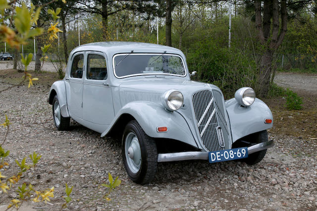 1952 Citroen Type 11 Traction Avant Light Fifteen Saloon