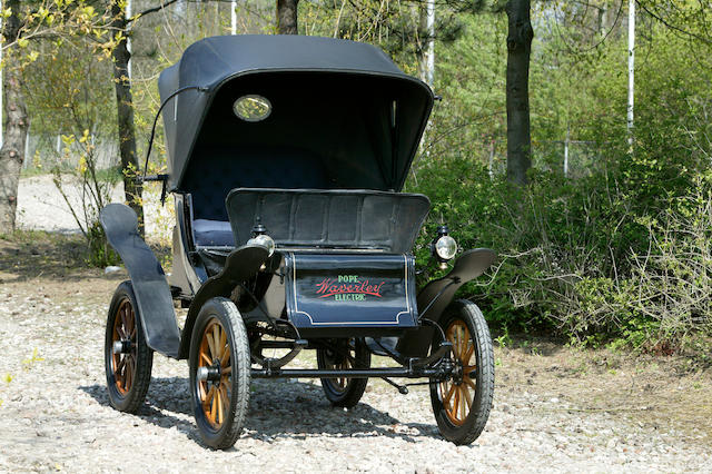 c.1906 Pope-Waverley Electric Runabout