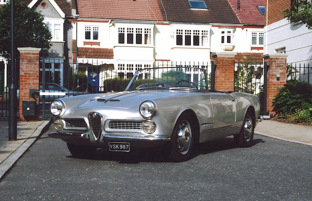 1959 Alfa Romeo 2000 Spider Coachwork by Touring